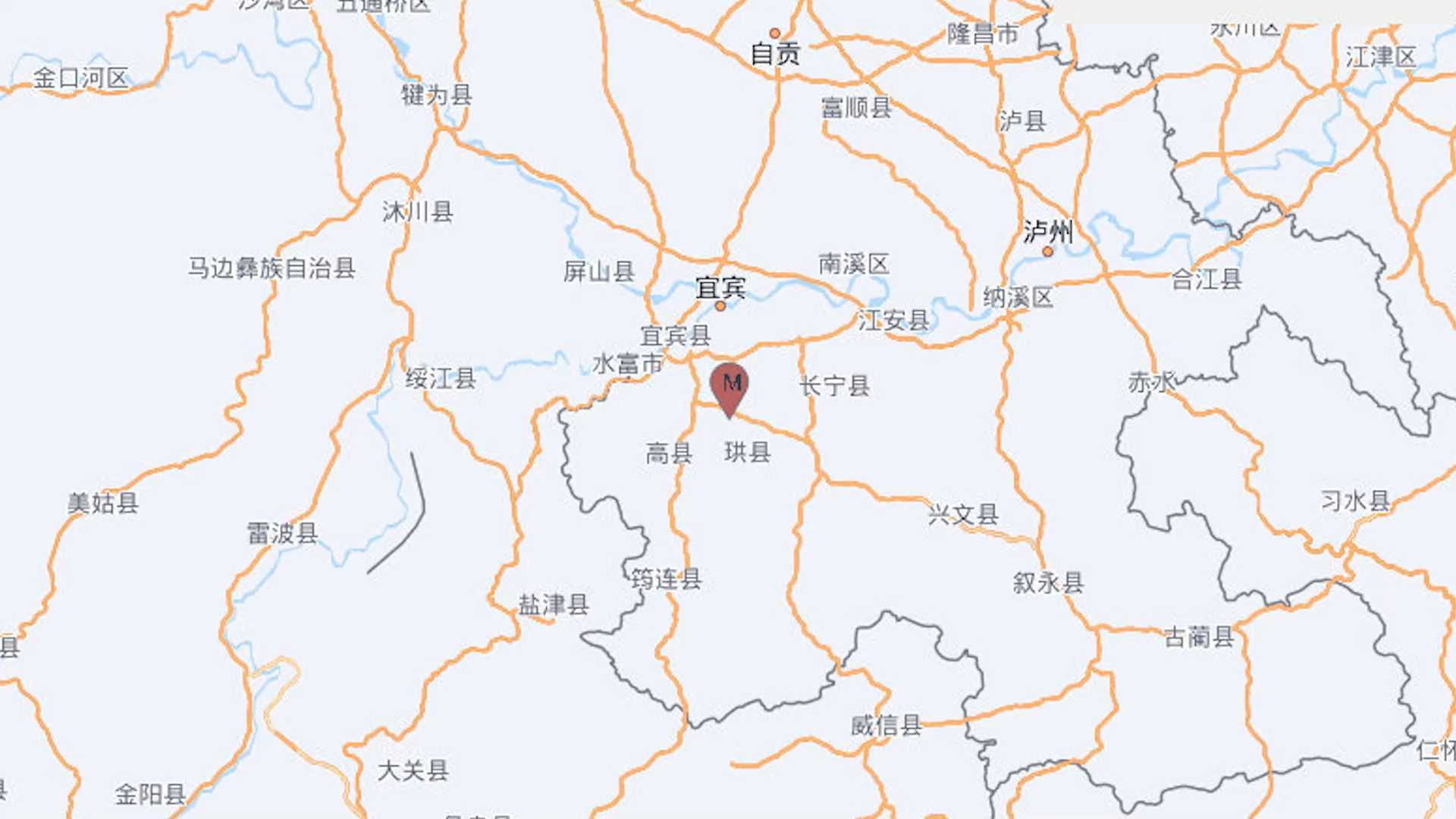 四川宜宾4.8级地震 网友称被晃醒热搜配图